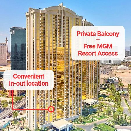لاس فيغاس Lady Luck'S Vista - Private Balcony - Full Kitchen - Two Full Baths - Jetted Tub - Full Mgm Grand Resort Access W No Resort Fee At Mgm Signature المظهر الخارجي الصورة